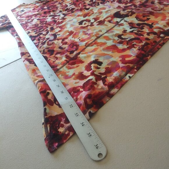 Logo by Lori Goldstein adobo all over print blouse women's size M - Picture 12 of 16